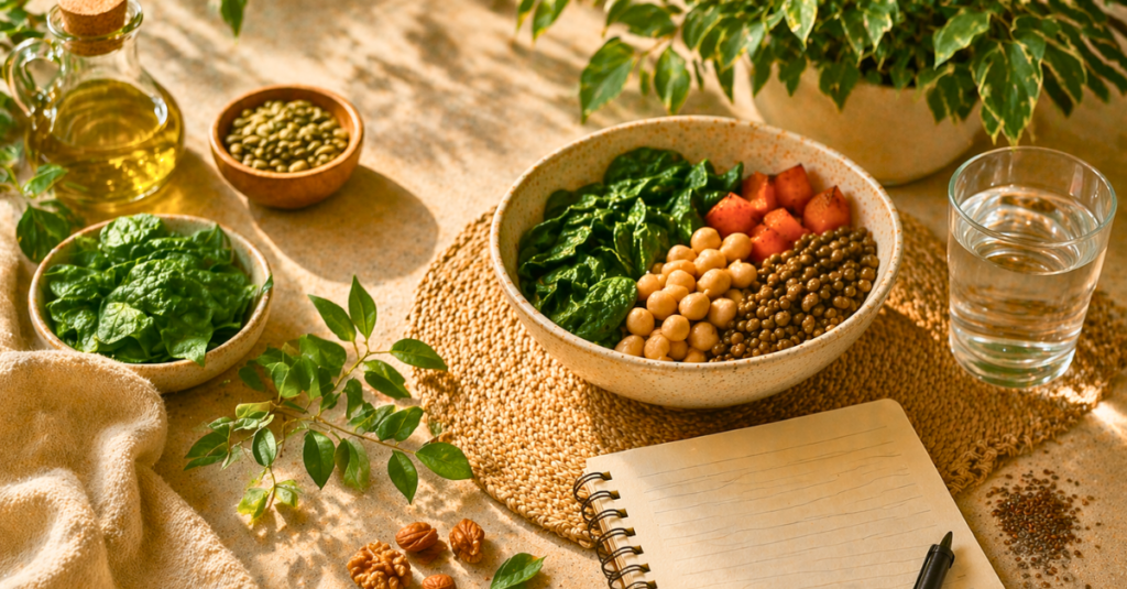 Anemia e alimentação equilibrada com alimentos naturais ricos em nutrientes, Vida em Equilíbrio