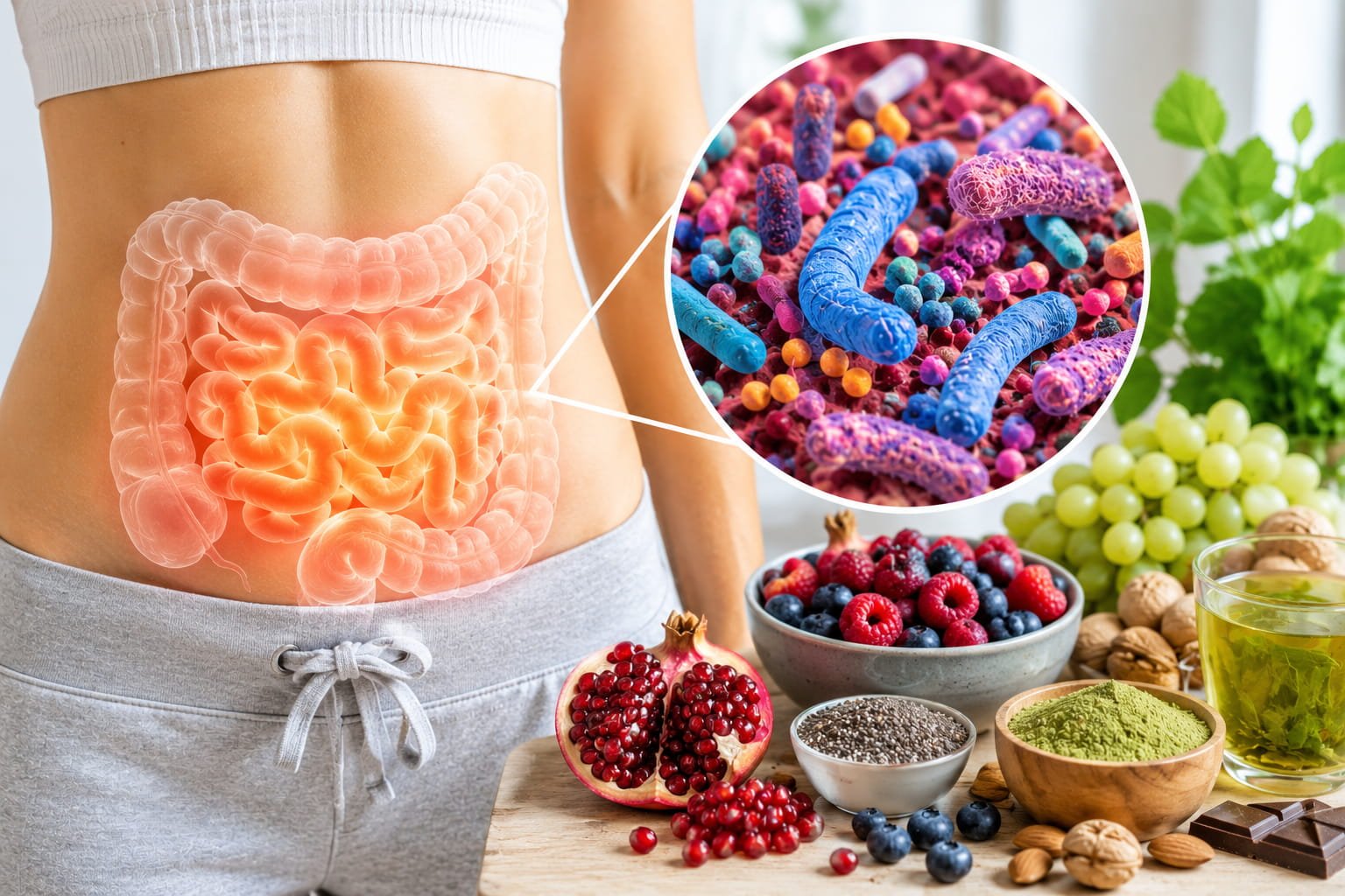 Intestino e polifenóis: a ligação pouco conhecida Intestino e polifenóis: a ligação pouco conhecida