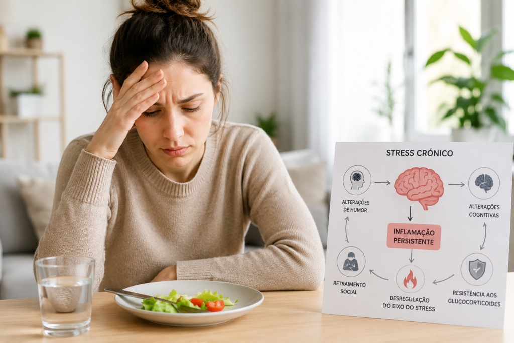 Cortisol elevado: o que o stress crónico faz ao seu cérebro Cortisol elevado: o que o stress crónico faz ao seu cérebro